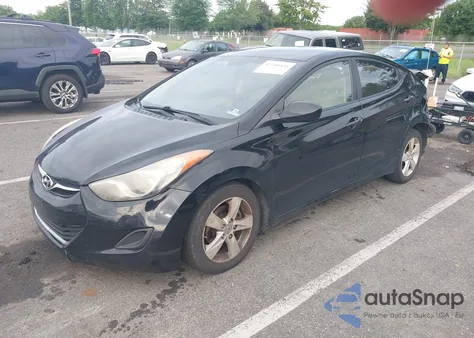 2011 Hyundai Elantra Gls (Ulsan Plant) из США, поврежденный, VIN KMHDH4AE1BU105794